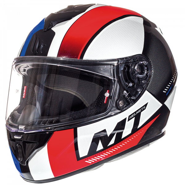 Casco MT Rapide Overtake D3 – Azul Perla Brillo - Imagen 3