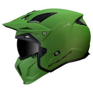 Casco MT Streetfighter Sv Solid A6 Verde Mate