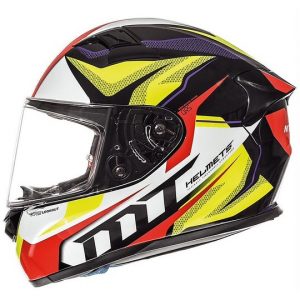 Casco MT Kre Lookout G4 – Brillo Amarillo Fluor