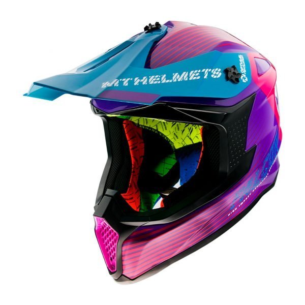 Casco MT Falcon System B8 – Rosa - Imagen 2