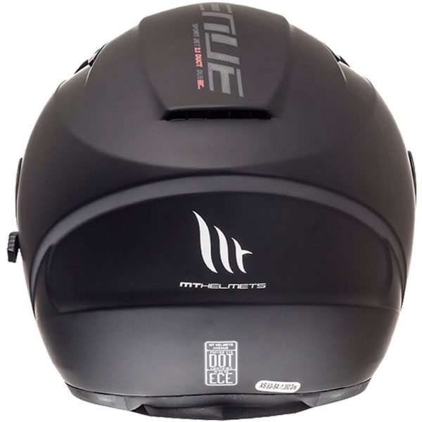 Casco MT Avenue SV Solid – Negro Mate - Imagen 4