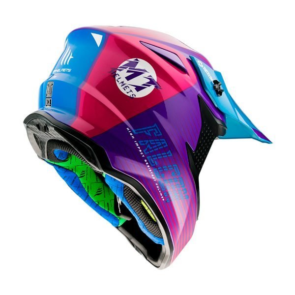 Casco MT Falcon System B8 – Rosa - Imagen 3
