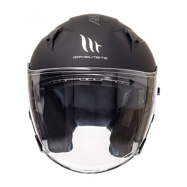 Casco MT Avenue SV Solid – Negro Mate - Imagen 2