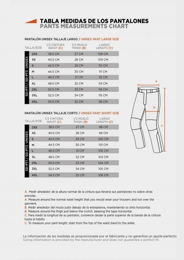 Pantalones Seventy Degrees SD-PT1 Negro - Imagen 3