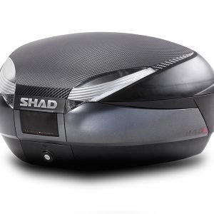 Maleta Shad Top Case SH48-CB Carbono Black + Respaldo