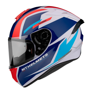 Casco MT Targo Pro Sound D15 Rojo Perla Brillo