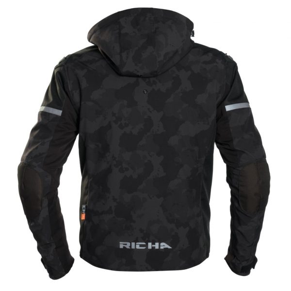 Chaqueta de hombre Richa Stealth Camuflada Negra - Imagen 2