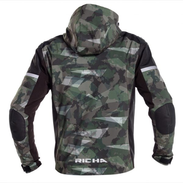Chaqueta de hombre Richa Stealth Camuflada Verde - Imagen 2