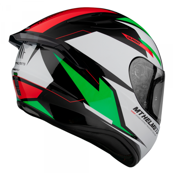 Casco MT Targo Pro Sound C6 Verde Perla Brillo - Imagen 3
