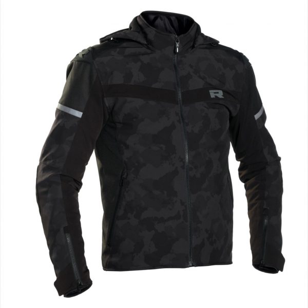 Chaqueta de hombre Richa Stealth Camuflada Negra