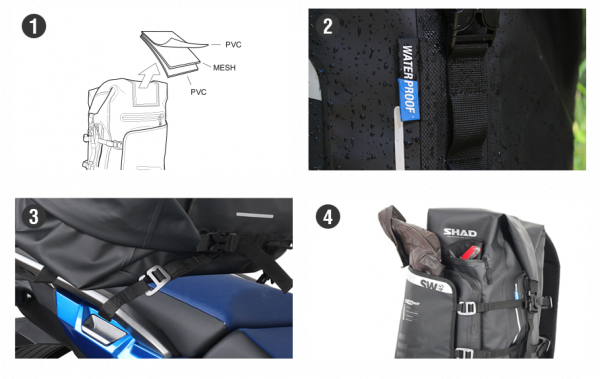 Shad Bolso Estanque Impermeable SW22 - Imagen 9
