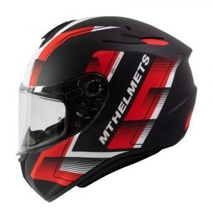 Casco MT Helmets Targo IVY D5 Rojo Mate