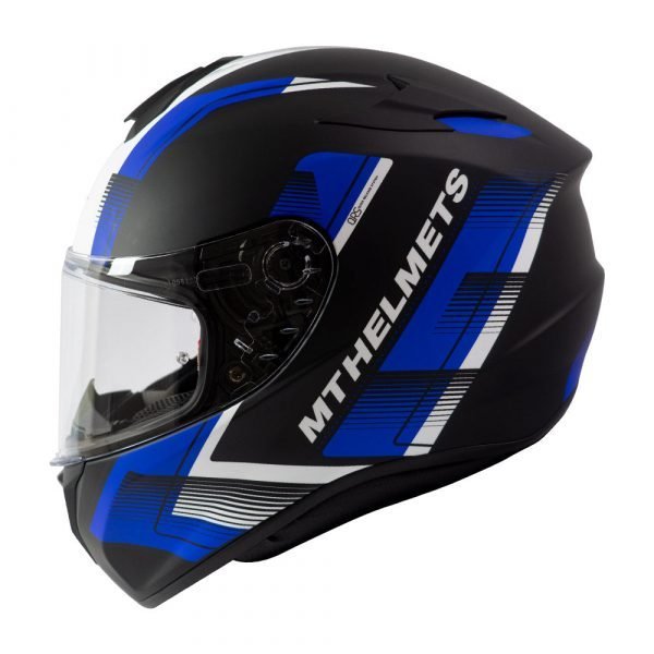 Casco MT Helmets Targo IVY D7 Azul Mate