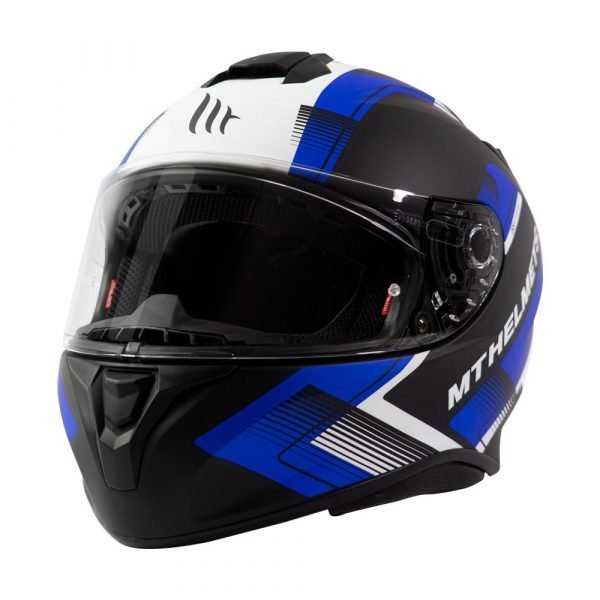 Casco MT Helmets Targo IVY D7 Azul Mate - Imagen 2