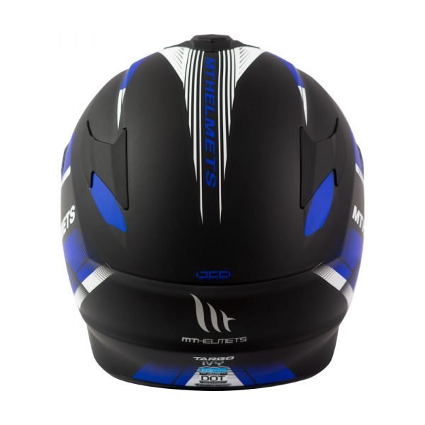 Casco MT Helmets Targo IVY D7 Azul Mate - Imagen 5