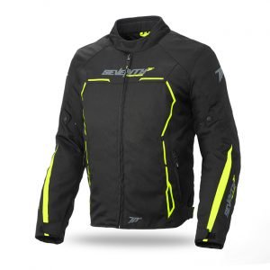 Chaqueta Seventy SD-JR65 Hombre Negra/Amarillo