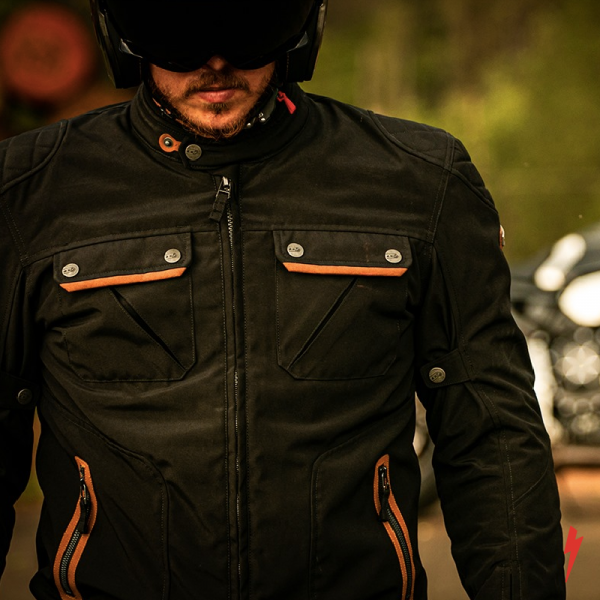 Chaqueta LS2 Bullet Urbana Negra - Imagen 3
