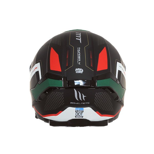 Casco MT Helmets Thunder 4 SV Jerk B6 Verde Perla Mate + Pinlock - Imagen 6