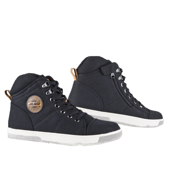 Botas para motos Augi Au-05 Urbana Negra - Imagen 2