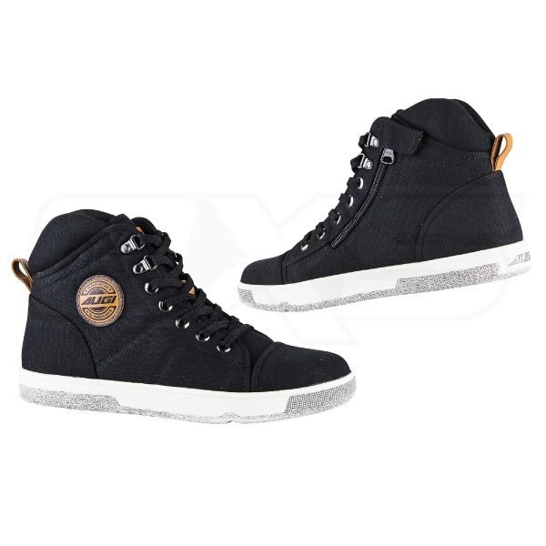 Botas para motos Augi Au-05 Urbana Negra