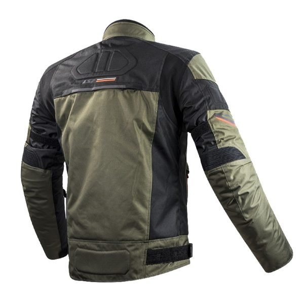 Chaqueta LS2 Shadow Verde Olivo - Imagen 2