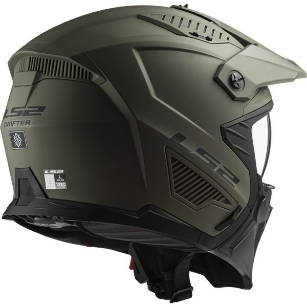 Casco LS2 OF606 Drifter Arena Matte - Imagen 2