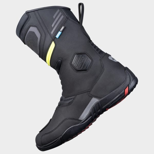 Botas LS2 Goby Waterproof Negras Amarillas - Imagen 2