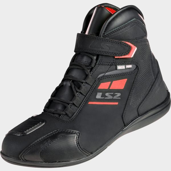 Botas LS2 Garra Negra/Roja