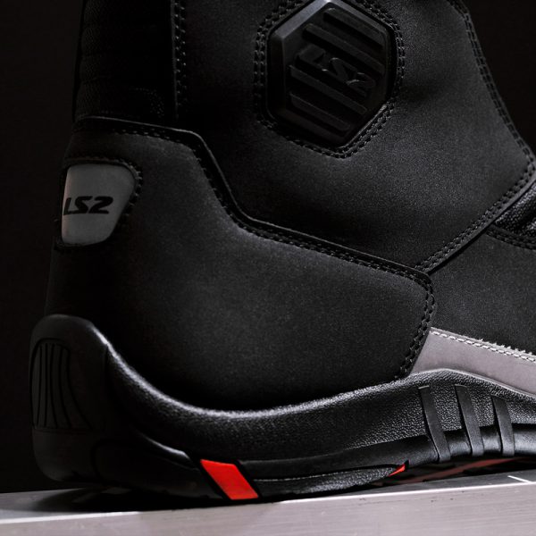 Botas LS2 Goby Waterproof Negras Amarillas - Imagen 6