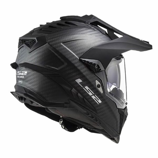 Casco LS2 MX701C Explorer Carbono Negro Mate - Imagen 2