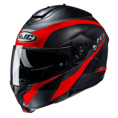Casco HJC C91 Taly MC1SF Negro/Rojo