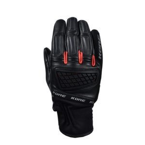 Guante de moto Kore Rush Negro/Rojo