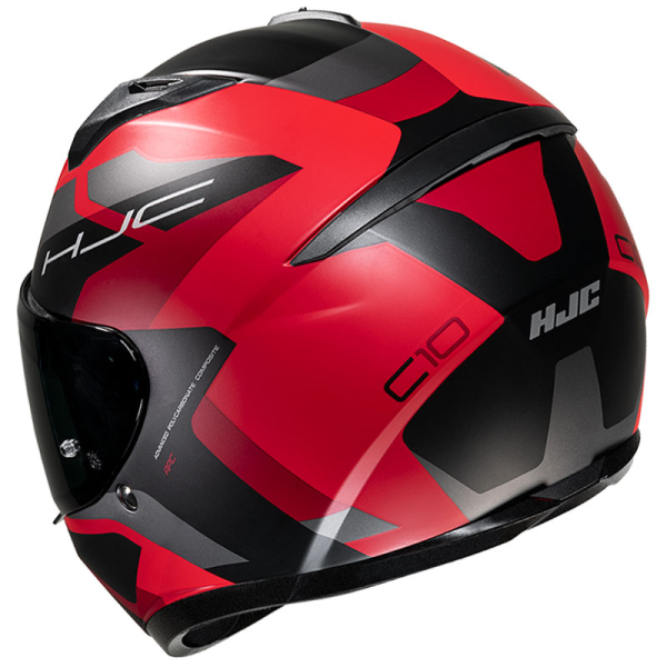 Casco HJC C10 Tins MC1SF Rojo - Imagen 3