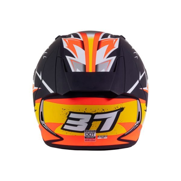 Casco de moto MT Helmets Revenge 2 S Acosta A37 Matt - Imagen 6