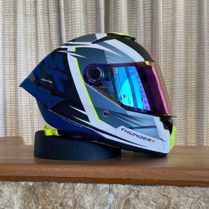 Casco MT Helmets Thunder 4 SV Pental A7 Azul Mate + Pinlock