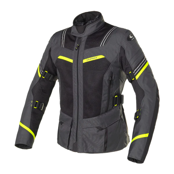 Chaqueta Clover Ventouring-3 WP Gris/ Amarillo
