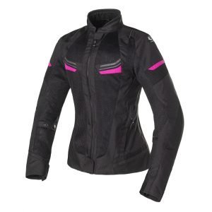 Chaqueta de Verano Clover Airjet-5 Lady Negro/Fucsia