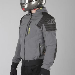 Chaqueta de moto Richa Atomic Wp Grey/Fluor Yellow