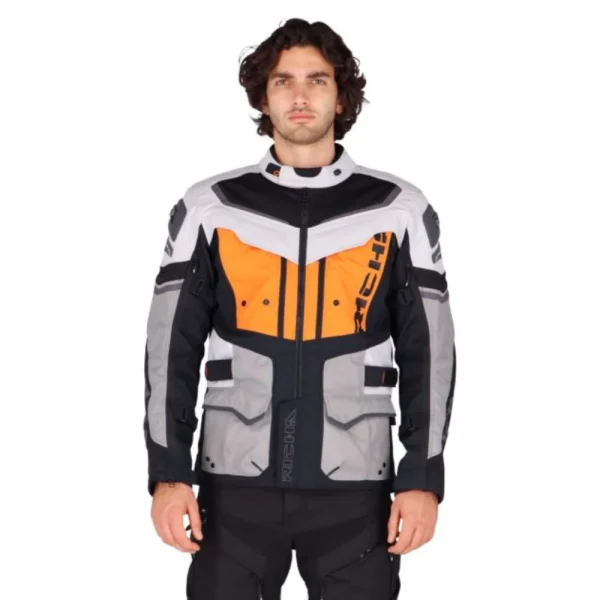 Chaqueta Para Moto Richa Infinity 2 Adventure Orange - Imagen 3