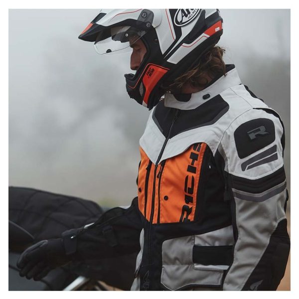 Chaqueta Para Moto Richa Infinity 2 Adventure Black - Imagen 6