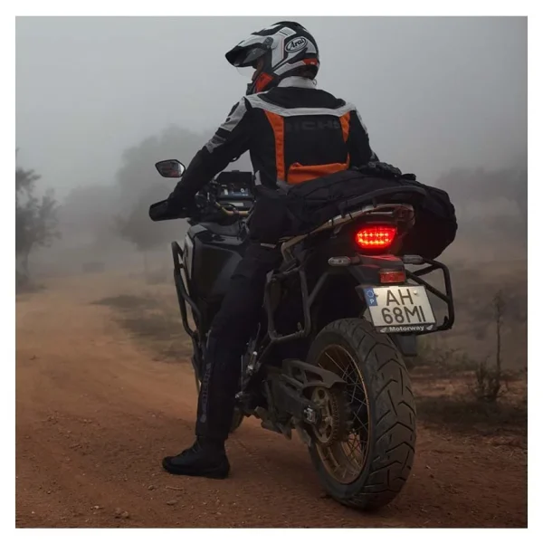 Chaqueta Para Moto Richa Infinity 2 Adventure Black - Imagen 8