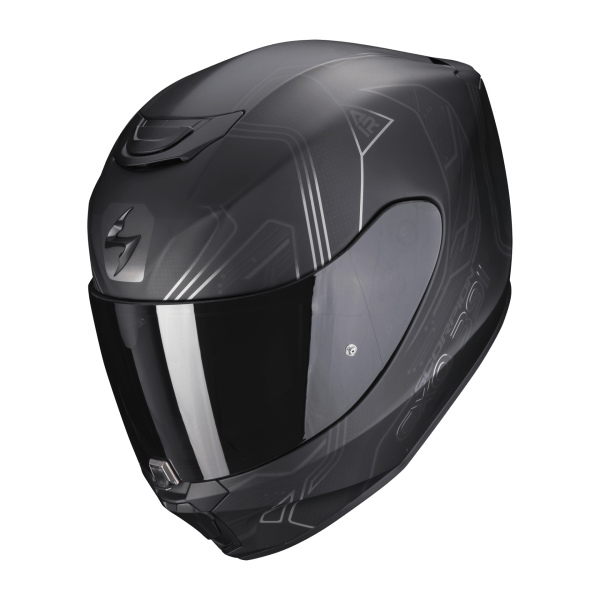 Casco Scorpion Exo-391 Spada Negro mate Camaleon