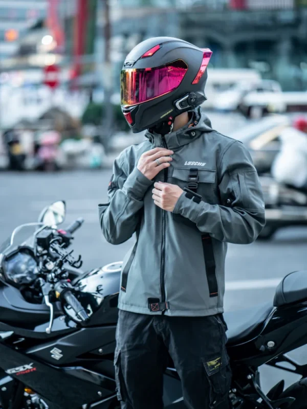 Chaqueta para moto Lyschy LY-2035 Urbana - Imagen 10