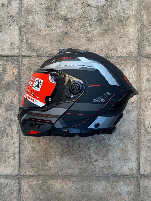 Casco de Moto MT Helmets Atom 2 SV Bast D5 Pinlock incluido - Imagen 2