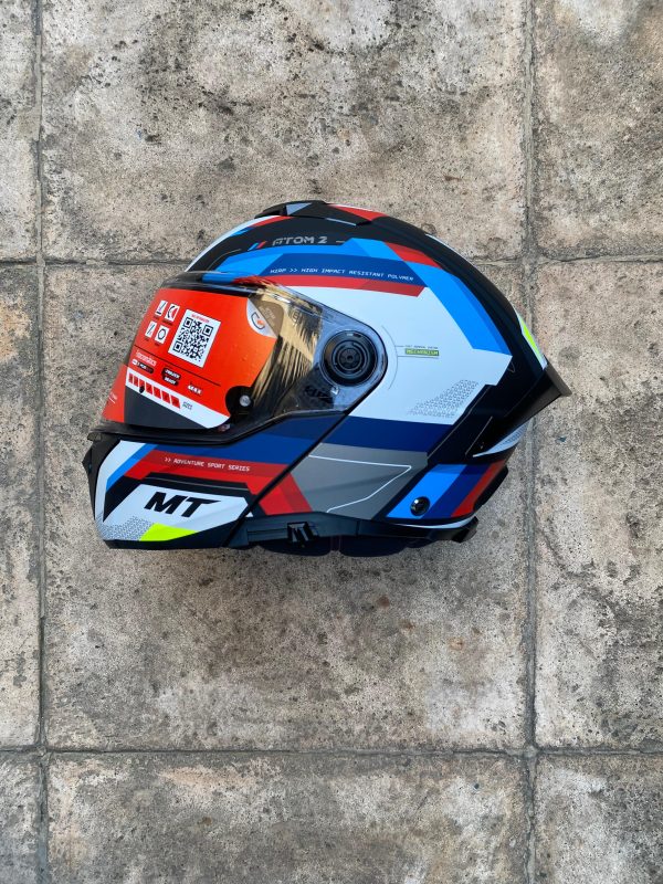 Casco de Moto MT Helmets Atom 2 SV Bast A1 Pinlock incluido - Imagen 2