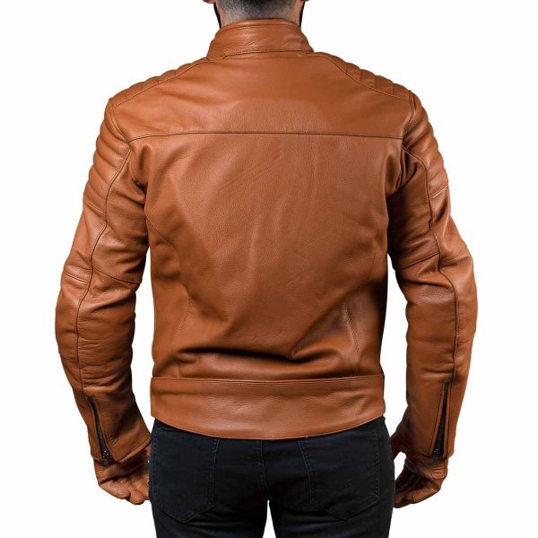 Chaqueta para Moto Armad Gear Falcon Cuero cafe - Imagen 2
