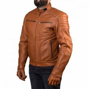Chaqueta para Moto Armad Gear Falcon Cuero cafe