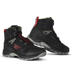 Botas Seventy Degrees SD-BA7 Stelvio Baja Negro/Roja/Verde
