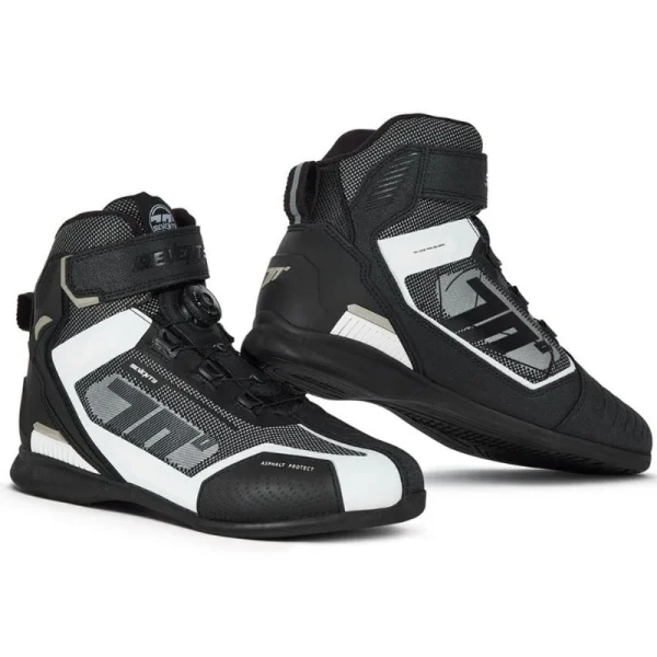 Botas Seventy Degrees SD-BR3 Veloce Pro Negro/Blanco