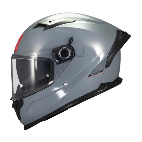 Casco MT Helmets Braker SV Solid A12 Gris Perla Brillo